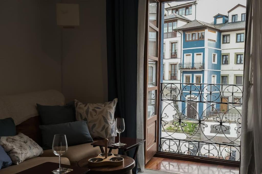 Ferienwohnung La Casina De Cori Luarca Exterior foto